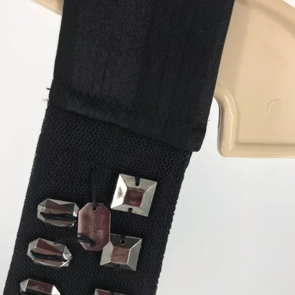 MXM Studded Collar Sleeveless Satin Blouse Plus 22 - Picture 5 of 6